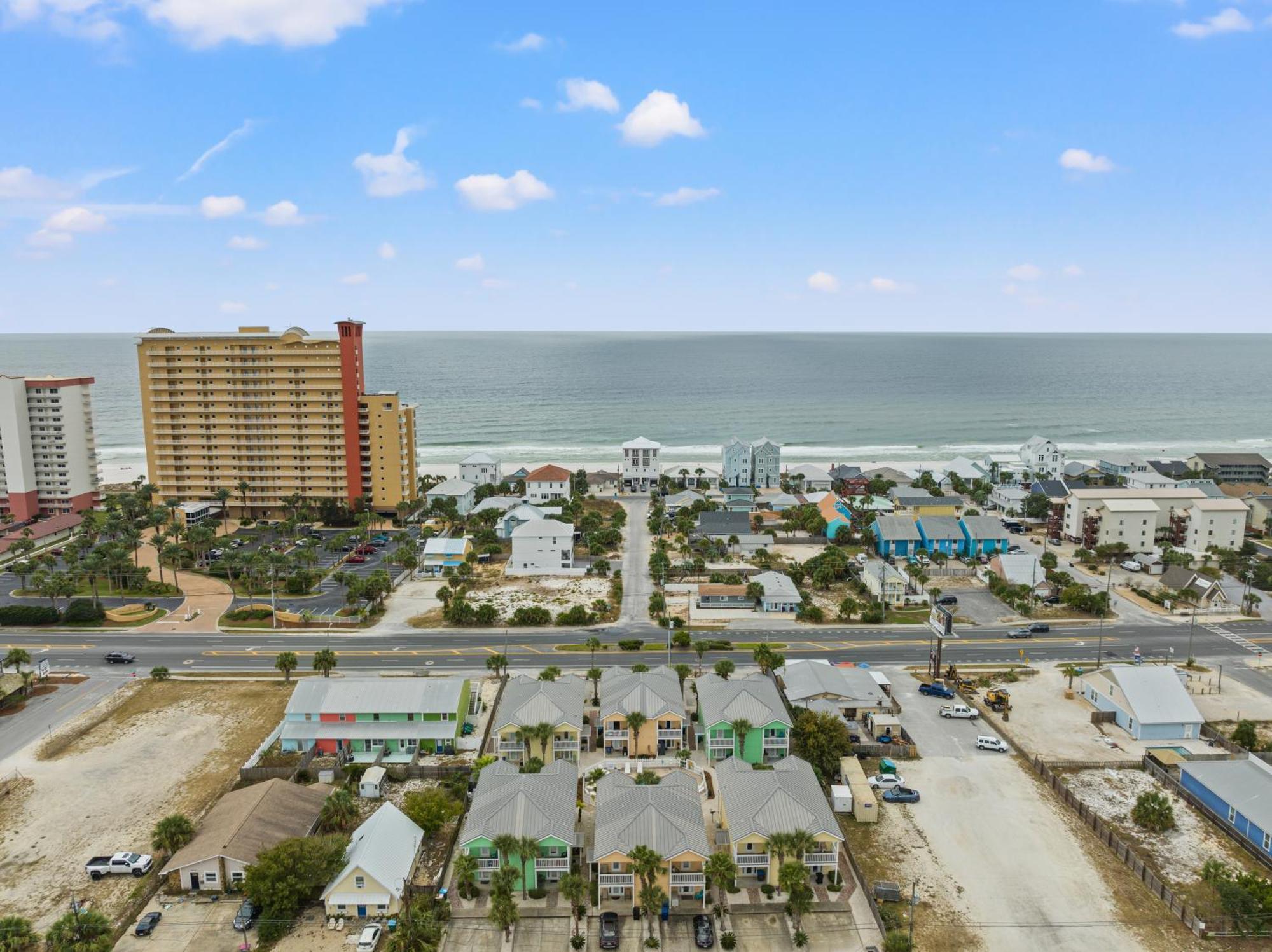 Sago By The Sea: 2-Bed, 25-Bath Retreat Steps From The Beach, Sleeps 7! Villa Panama City Beach Exterior photo